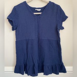 Beach lunch lounge top short sleeve